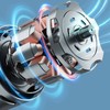 Desktop USB Air Conditioning Fan 3 Gear Speed Control Household