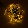 Dragonfly Solar String Lights 30LEDs Solar Powered Fairy Lights Waterproof