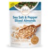 Salad Pizazz Sliced Almonds, Sea Salt Cracked Pepper, Non-GMO, All-Natural,