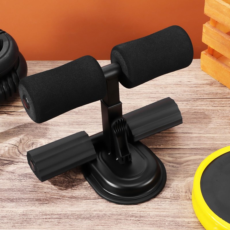 Yardwe Sit Up Bar Adjustable Sit Up Exercise Equipment Portable