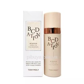 Tonymoly 토니모리 강력추천템 울트라 비씨데이션 픽스 파운데이션 34g [23호웜베이지] TONYMOLY Highly Recommended Ultra B.C.ation Fix Foundation 34g [Shade 23 Warm Beige]