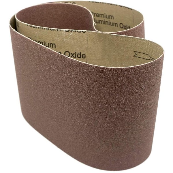 Benchmark Abrasives 6” x 48” Aluminum Oxide Sanding Belts for