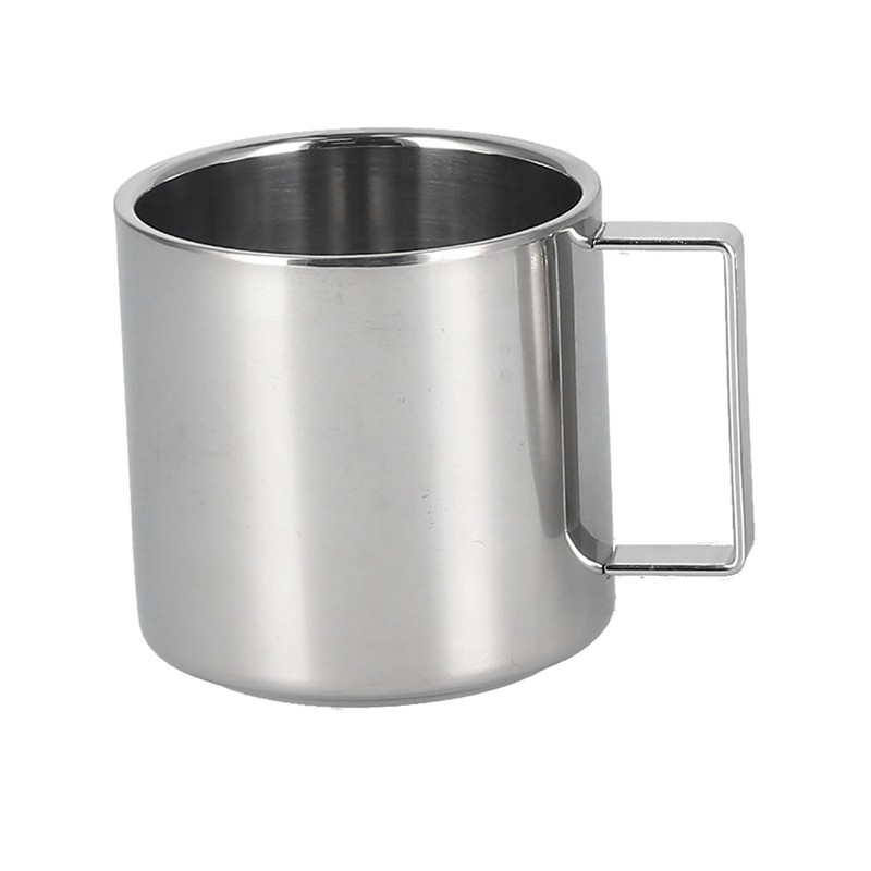3PCS/Set Insulated Coffee Cup Set Stainless Steel Double Walled Mugs