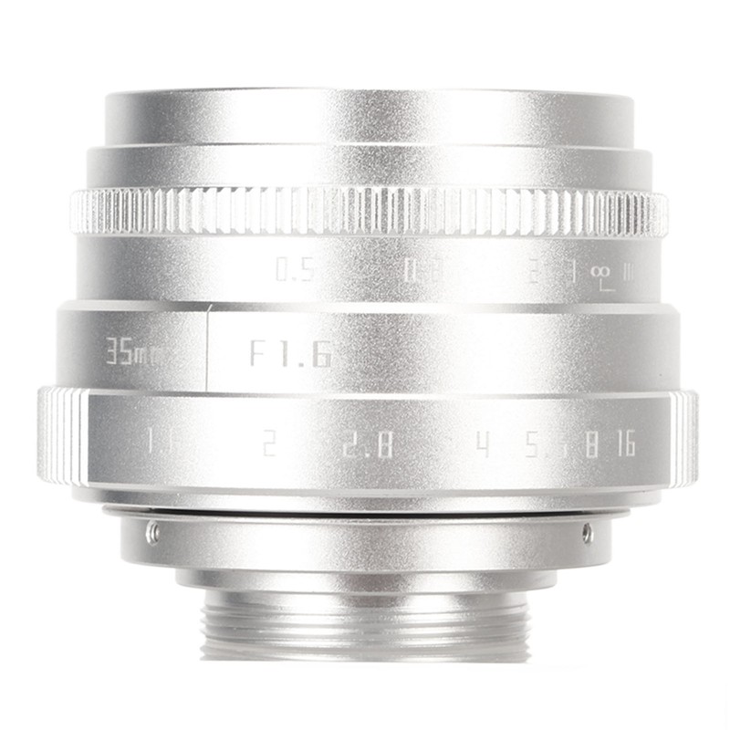35mm Manual Focus Lens F1.6 C Mount Large Aperture Manual