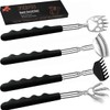 Yeipis 4Pcs Different Back Scratcher Extendable Back Massager Tool with