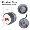RKJFHIUR Upgraded 91538 Gas Grill Lighted Control Knobs,6 Pack Outdoor