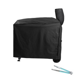 Heavy Duty ZGC-02B Full Length Grill Cover Compatible with Z Grill 700 Serial Wood Pellet Grills and Compatible with ZPG-450A ZPG-550B Grill