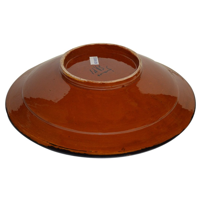 Treasures Of Morocco Ceramic Plates Moroccan Handmade Safi Serving Plate