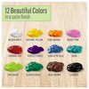 FolkArt PROMO830 Multi Satin Finish Acrylic Craft Paint Set Designed
