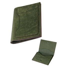 Kawaoto Business Card Holder, Men's, Thin, Pueblo Leather, Genuine Leather, Business Card Case, Large Capacity, Made in Japan, Business Card Holder, Ultra Lightweight, Men and Women, Simple