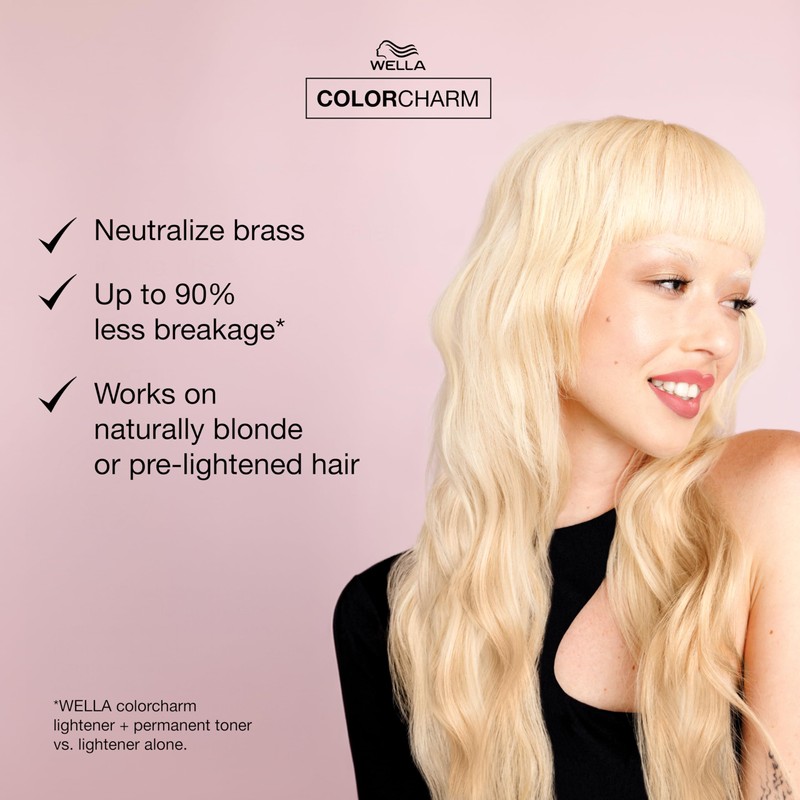 COLORCHARM Permanent Liquid Toners| Neutralize Brass| Free of Parabens| Vegan|