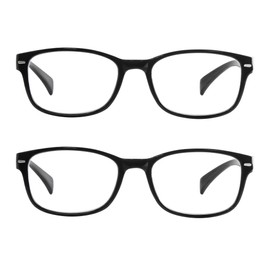 TruVision Readers 9505 2 Pk Black +5.00