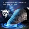 BlueWow Silver Fiber Gaming Finger Sleeves | Seamless & Ultra-Sensitive