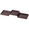 J-kitchens 877642 Fuji Shaped 3-Piece Appetizer Plate, Shintami, 10.0 inches