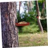 CORHAD Birdbath Bird Feeder Combo Heavy Duty Outdoor Hanging Bird