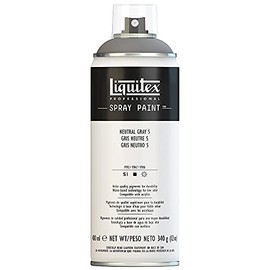 Liquitex Professional Spray Paint, 12-oz (400ml), Neutral Grey 5