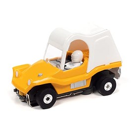 Auto World Thunderjet R34 Sand Van (Yellow) HO Scale Slot Car