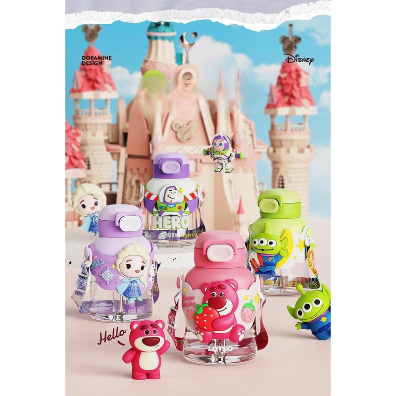 FASHION YO Buzz Water Bottle Reusable Kids 700ml PP with