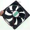 PY-1225H12S Fan 12025 DC12V 0.35A 120×120mm×25mm 2-Wire Cooling Fan