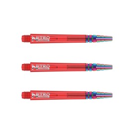 RED DRAGON Nitrotech Ionic Medium Stems - Red - 2 Sets per Pack (6 Stems in Total)