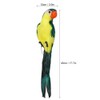 Beautiful Unique Simulation Parrot Decor Artificial Feather Bird Garden Landscape