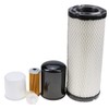 DVPARTS Filter Kit LVA21036 for John Deere 1025R 2025R Compact