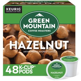 Green Mountain Coffee Roasters Hazelnut Coffee, Keurig Single Serve K-Cup Pods, Light Roast, 48 Count