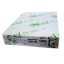 Carbonless Paper 2-part 1 Ream / 500 Sheets (250 Sets) Bright White / Canary 8 1/2 X 11 by Excel Glatfelter
