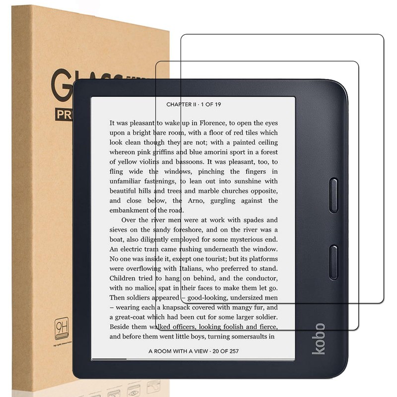 [2 Pack] JOYAUS Screen Protector for Kobo Libra 2 (7