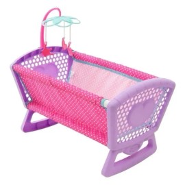 Carriolita Y Cuna Para Muñecas Combo Baby Prinsel Rosa