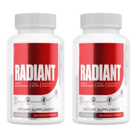 Radiant Advanced Formula Vitamin Natural Health & Wellness Supplement ( 2 Pack )