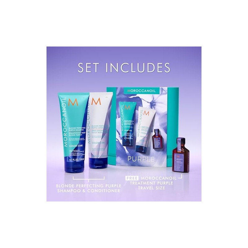 Set de Cuidado del Cabello Moroccanoil Violeta