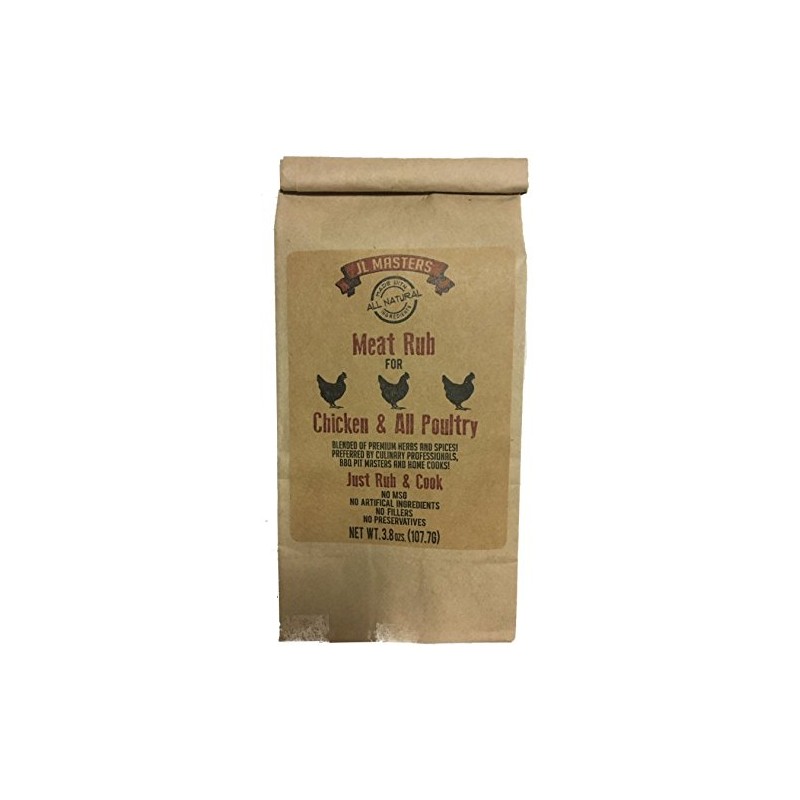 JL Masters All Natural Meat Rub - for Chicken &