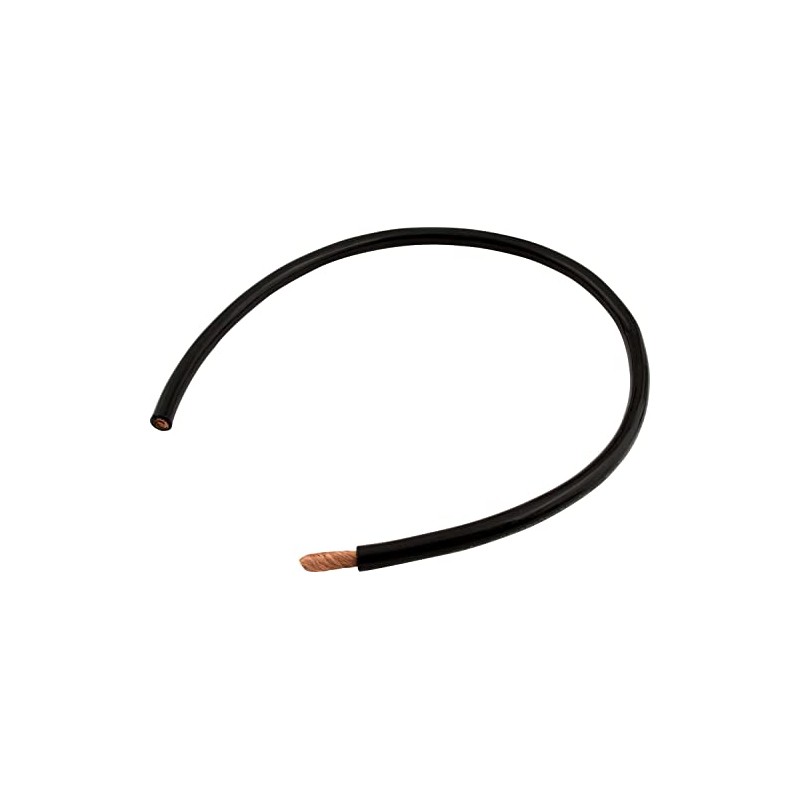 4 Gauge 4 AWG Black Negative Ground Battery Cable (4