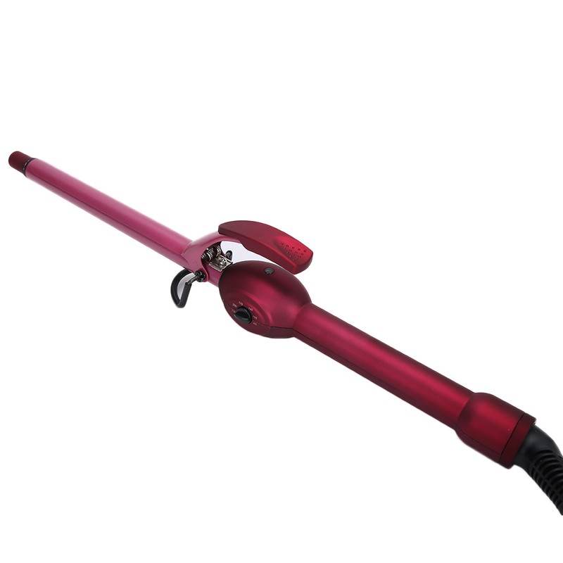 Mini Electric Hair Curler Salon Curling Wand Anti-Scald Temperature Adjustment