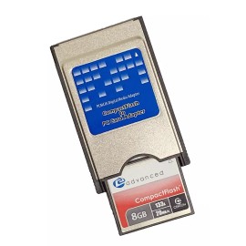 Centon/Digigear Centon 8GB CF  + Compact Flash to PCMCIA PC Card Adapter Reader, ATA Flash