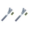 2-Pack Manual Pet Hair Trimmer for Dogs & Cats -