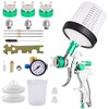 Paint Sprayer with Paint Mixing Quick Cup,HVLP Spray Gun kit