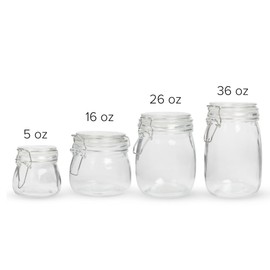American Metalcraft HMJ6 Apothecary Jar, 35 oz.