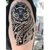 2 Sheets Tribal Tattoo Upper Arm Tattoo Temporary Tattoo J518