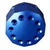 Screwdriver Storage Rack 10 Holes Aluminum Alloy Rotating Screwdriver Organizer