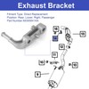 Rear Right Exhaust Bracket Muffler Support Assembly Passenger Side Compatible