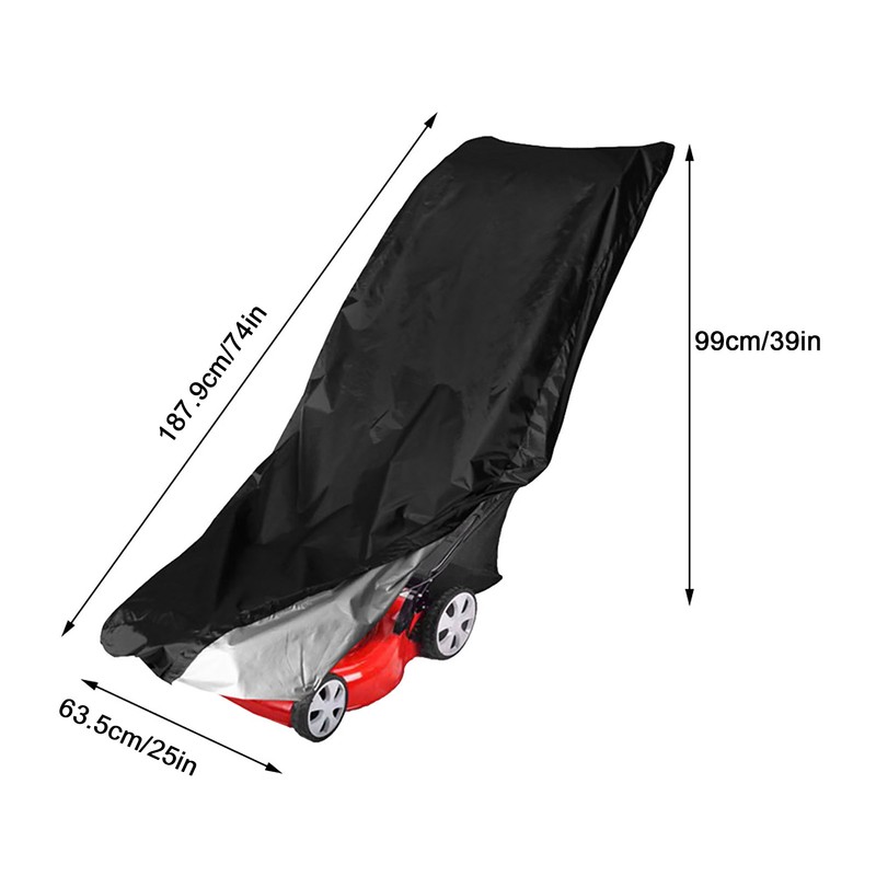 Waterproof Lawn Mower Cover Dustproof Weeding Machine Polyester Cover Dust