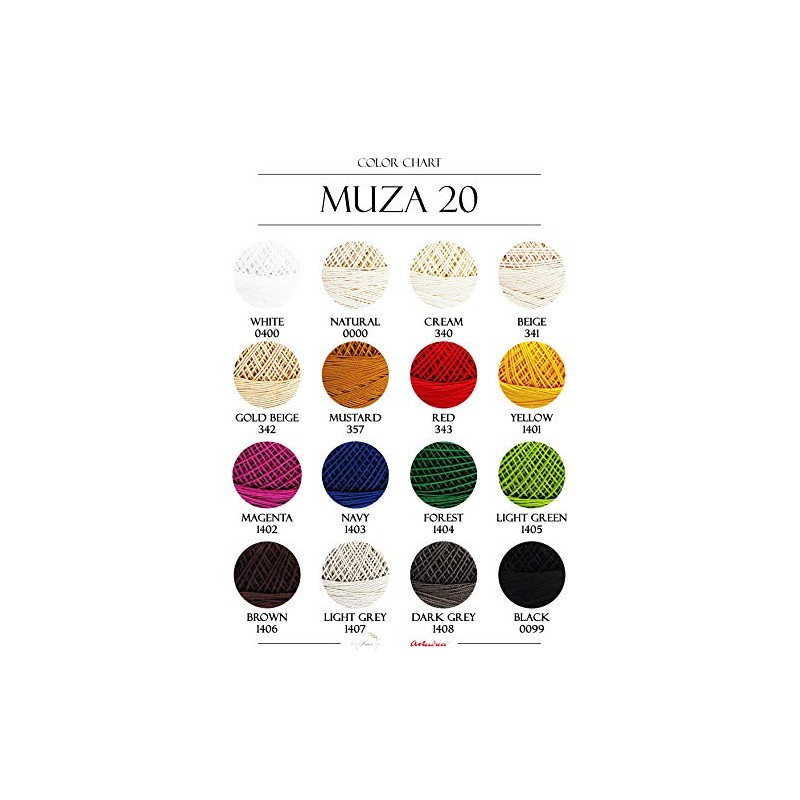 Luxurious Feel Crochet and Knitting Size 20, Fine Thread (908yd