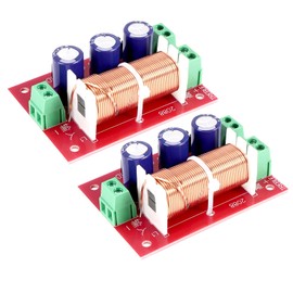 Happysnow YLY-2088 Audio Frequency Divider 400 W Adjustable 2 Way Crossover Filter Full Range Treble Bass Frequency Divider