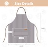 VALOME 2 Pack Kitchen Aprons, Apron for Cooking with 2
