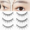 False Eyelashes, Natural, Popular, Top Eyelashes, Short, Thick, Popular Black