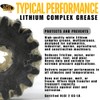 Lithium Complex Grease SUPERKOTE 2000 - White Lubricant Grease Superkote