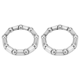 X AUTOHAUX 2pcs 31mm x 9 Ball Bearings Cages Crank Bearings Wheel Bearing Retainer for Bicycle Crank Middle Shaft