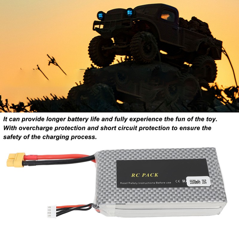 RC Toys Lithium Battery 11.1V 5500mAh RC Model Lithium Polymer